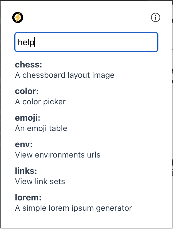 help screenshot