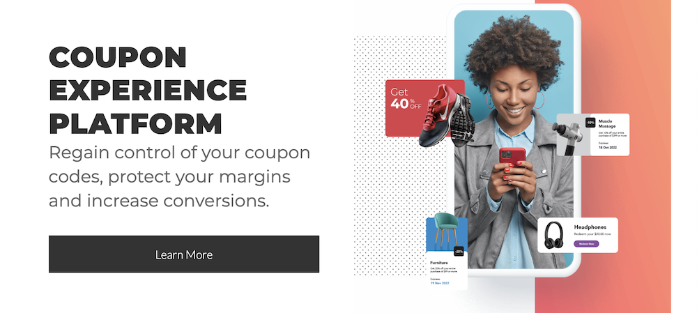 Coupon Experience Platform graphic